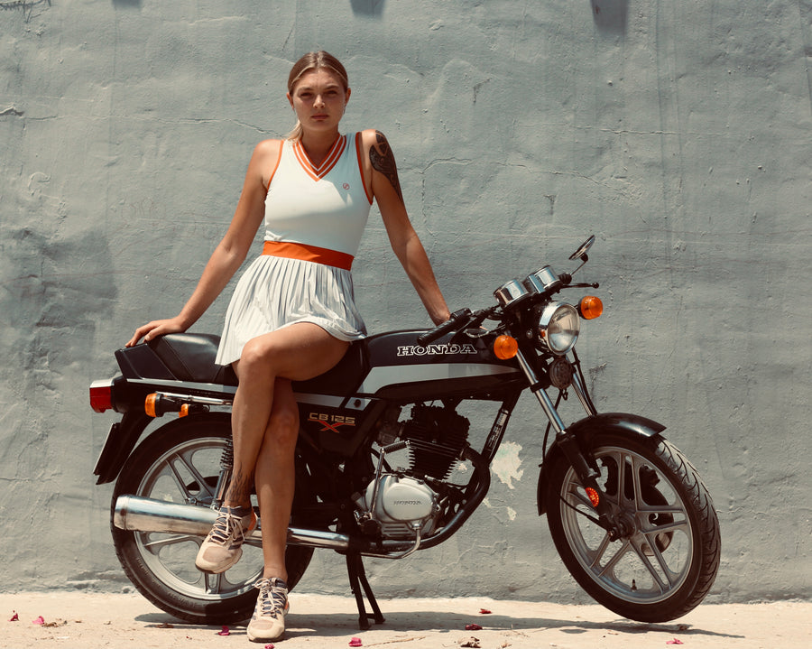 JAGUAR DRESS - SILVER GREY