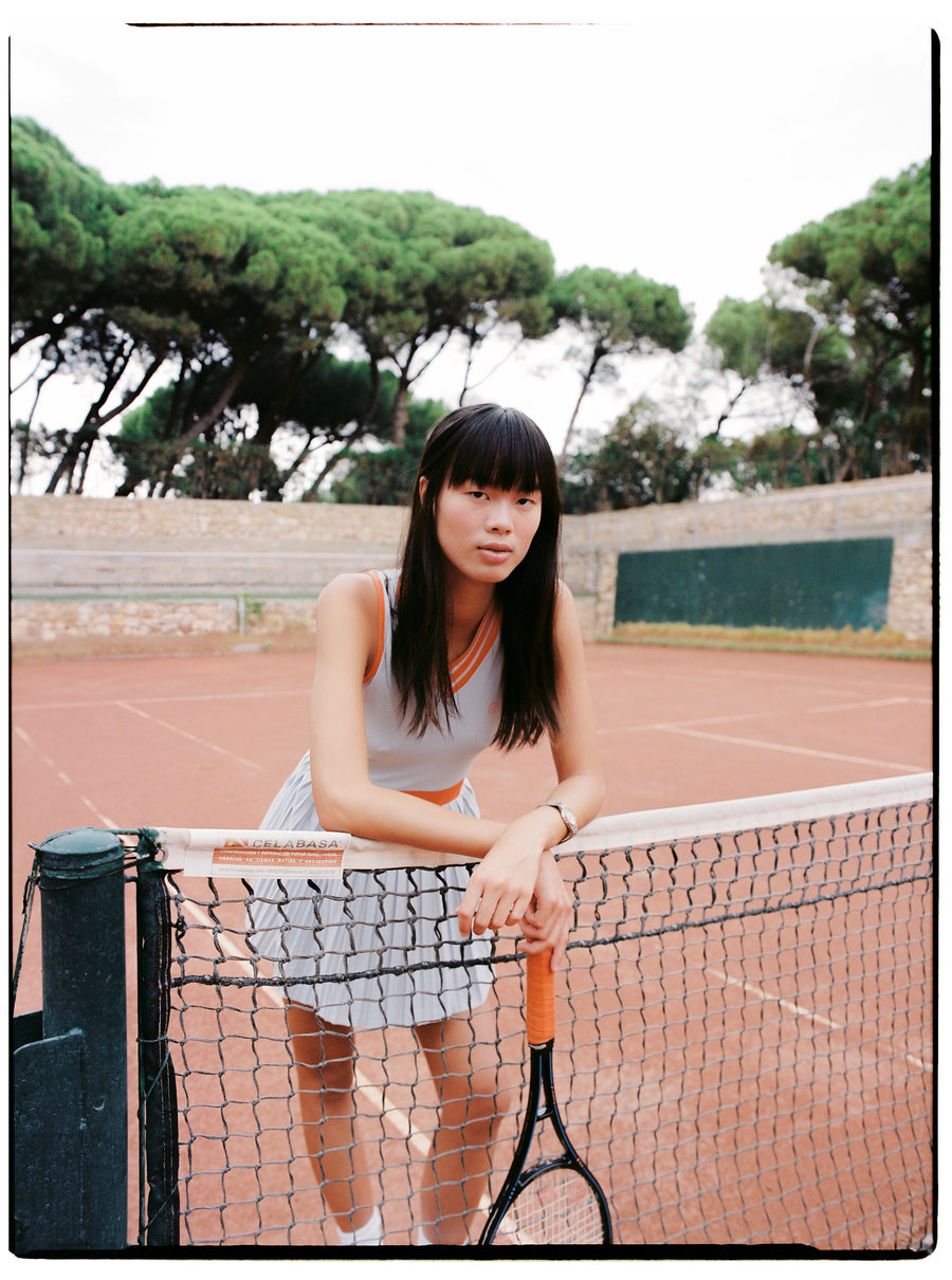 JAGUAR DRESS - SILVER GREY